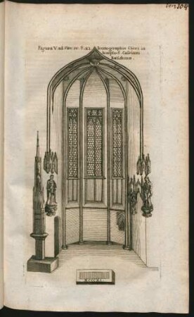 Figura V. ad. Saec. IV. §. XI. Iconographia Chori in templo S. Cassiani Ratisbonae