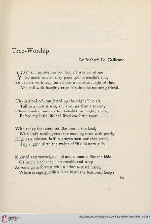 1: Tree-worship