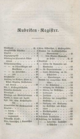 Rubriken-Register.