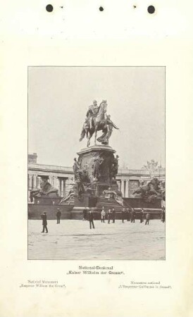 National-Denkmal "Kaiser Wilhelm der Grosse"