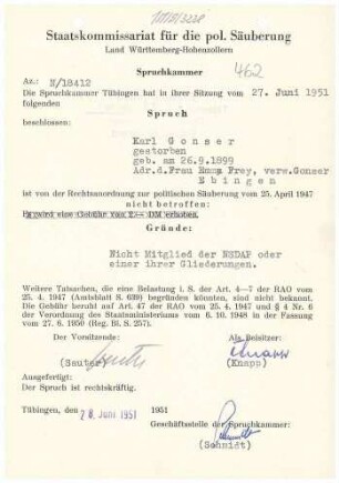 Gonser, Karl