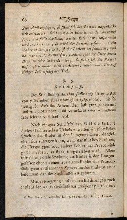 60-67, §. 5. Stickfluß. - §. 6. Keichhusten.