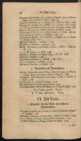 IV. Violino piccolo
