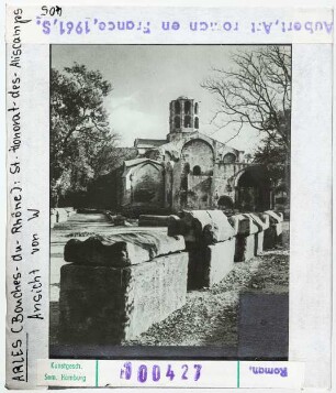 Arles: Saint-Honorat-des-Aliscamps und der Friedhof