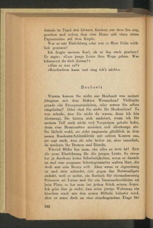 Hochzeit