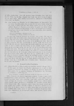 C. Gesandtschaftsakten.