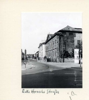 Leopoldstraße Ecke Hornsche Straße. Detmold