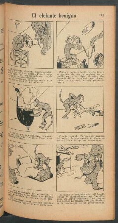 El elefante benigno - [Cómic]
