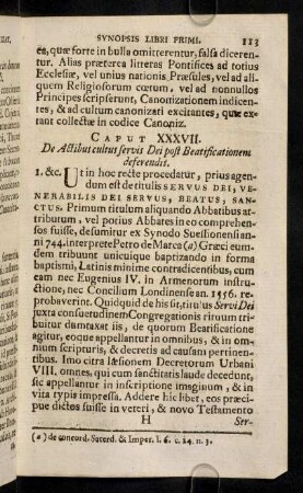 113-124, Caput XXXVII - XXXIX
