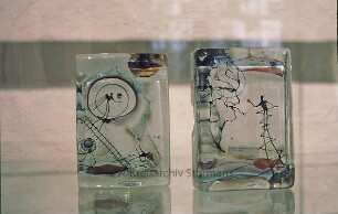 Ausstellung: Fächer Stormarner Künste: Schloss Reinbek: Objekte von Pavel Molnar