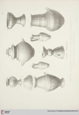 Planche I – XIX