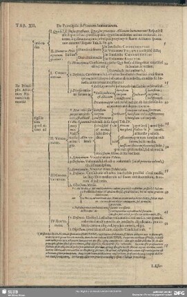 Tab. XII. De Principiis Actionum humanarum