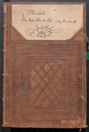 IX A 1 - Alte Stadtrechnungen (1704 - 1705)