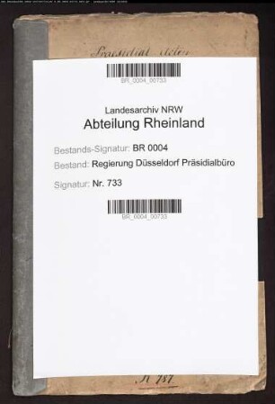 Bestimmungen über den Karneval in der Rheinprovinz
