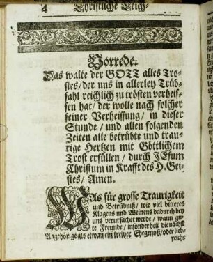 [Christliche Leich- und Trost-Predigt.]