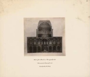 Berliner Dom: Längsschnitt