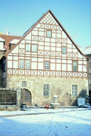 Kreuznacherhaus am Markt, Fachwerkgiebel