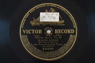 Ernani - Act II. No. 15, In arcion, cavalieri / [Verdi, Giuseppe]