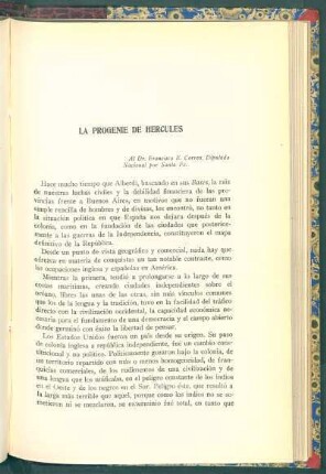 La progenie de Hércules