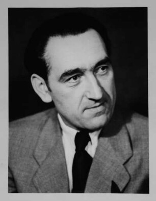 Porträt Gottlob Frick (1906-1994; Bassist). Reproduktionspositiv nach Fotografie von Gerhard Laßig. Staatsoper Dresden, 1942/1943