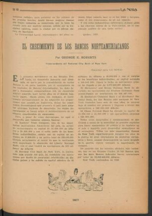 El crecimiento de los bancos norteamericanos