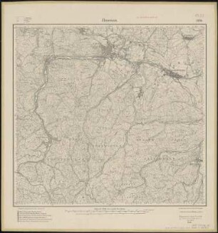 Meßtischblatt 3120 : Ilmenau, 1919 : Ilmenau. - Aufn. 1903, Nachtr. 1919. - 1:25000. - [Berlin]: Reichsamt für Landesaufnahme, 1919. - 1 Kt.