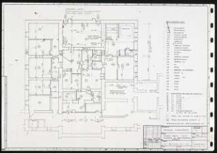 Seehaus Liebenberg, Liebenberg Umbau: Bestandszeichnung. Grundriss Kellergeschoss 1:50