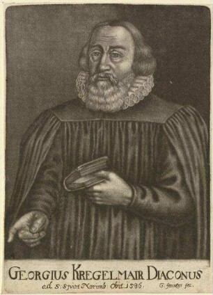 Georg Kregelmair, Diakon in Heilig-Geist; gest. 1586