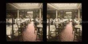 Gedeckte Tische im Ritz Carlton Restaurant, Imperator