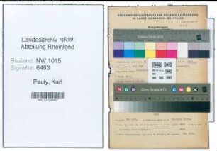 Entnazifizierung Karl Pauly , geb. 01.06.1898 (Schuhmacher)