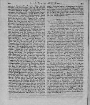 Sponeck, C. F. v.:Ueber den Holzdiebstahl. Eine staats- und forstwissenschaftliche Abhandlung. Heidelberg: Groos 1823