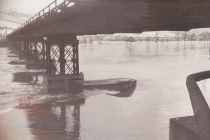Hochwasser 1955 an der Mosel