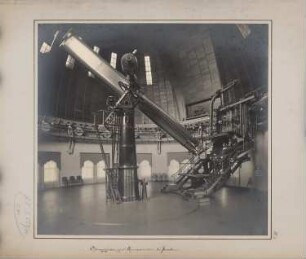 Astrophysikalisches Observatorium auf dem Telegrafenberg, Potsdam: Innenansicht