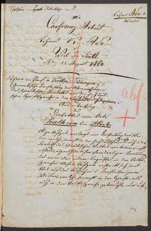 Sprachaufsatz aus Thalheim OA Nagold
