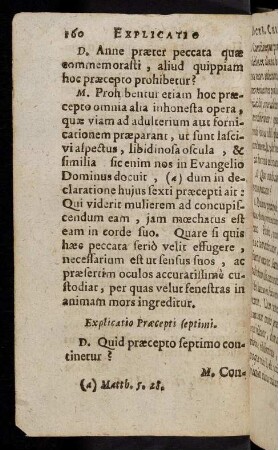 160-169, Explicatio Praecepti septimi; Explicatio ...