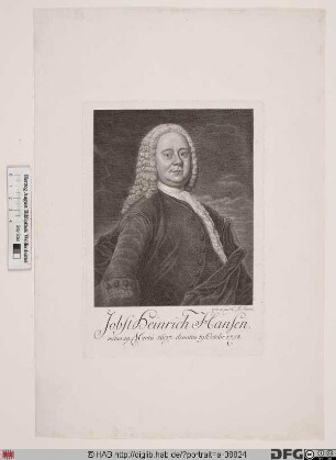 Bildnis Jobst Heinrich Hansen