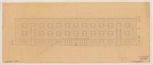 I.G.-Farben, Frankfurt/Main Verwaltungsgebäude: Laboratorium: Südansicht 1:50