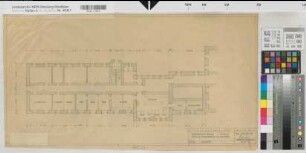 Arnsberg, Bezirksregierung, Regierungsgebäude, Seibertzstr. 1, Grundriss