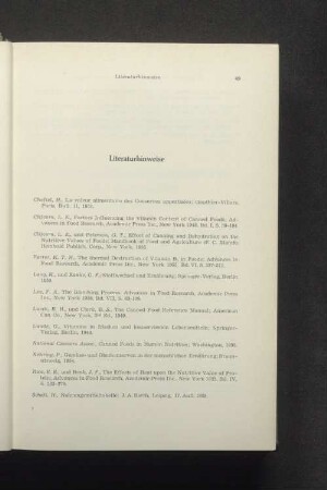 Literaturhinweise