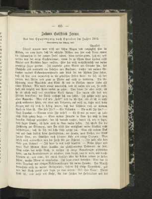 Johann Gottfried Seume.