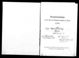 Vierling, Georg - Komponist 1882 - Januar - 27, ordentliches Mitglied, Mitglied des Senats