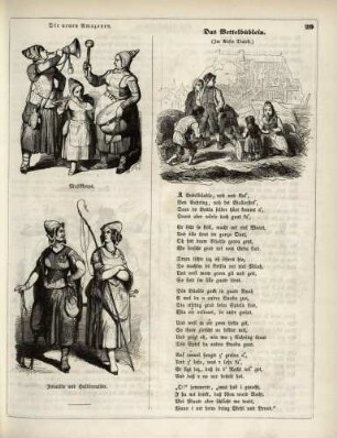 "Die neuen Amazonen" "Das Bettelbübelein (Im Rieser Dialekt)"