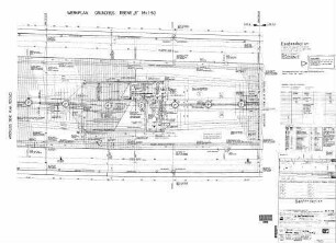 Stuttgart Hbf: Werkplan / Bahnsteigbereich km 0,033 - 0,067 S-Bahntunnel