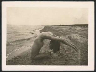 Bewegungsstudie am Strand