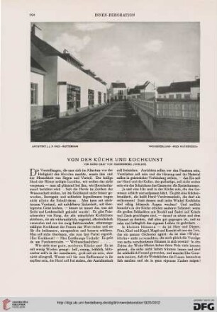 36: Von der Küche und Kochkunst, [2]
