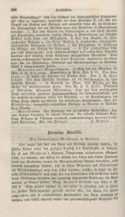 298-300 Kirchliche Statistik