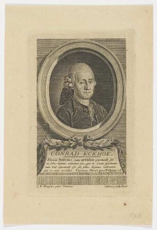 Bildnis des Conrad Eckhof