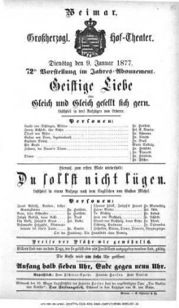 Du sollst nicht lügen