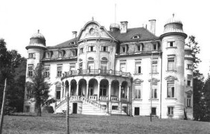 Kodersdorf-Rengersdorf. Herrenhaus. Parkansicht