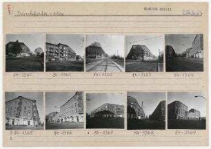 Straßenansichten. Berlin, Lichtenberg, Frankfurter Allee/Hagenstraße